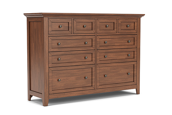 San Mateo Brown Dresser